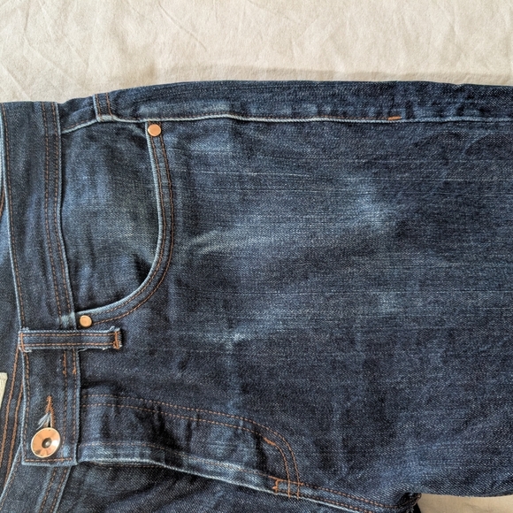 The Unbranded UB201 Tapered Fit - 14.5oz Indigo Selvedge Denim Size 36 Raw Denim - Picture 6 of 15